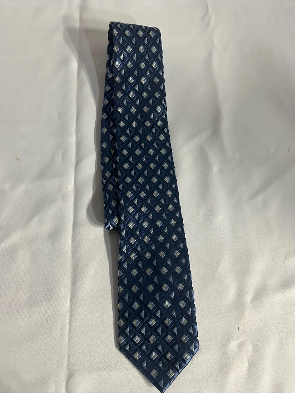 croft & barrow Olive, Black, and Navy Tie Set with Blue Accents